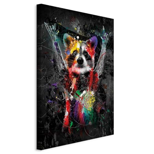 Tableau acoustique animal murando pour une isolation phonique et deco graffiti