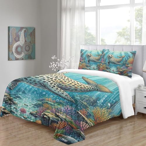 Housse de couette 3D fermeture éclair parure de lit microfibre douce 260x220 - 5