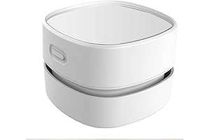 ODISTAR Desktop Vacuum Cleaner, Compact USB-C Rechargeable