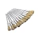 PHYHOO Cleaning Brass Brush Kit for Rotary Polishing Grinding Tool Wire Pen/ Pencil Dremel Pack Of 12