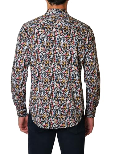 Robert Graham Men's Durham Long Sleeve Woven Button Down Shirt2