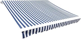 vidaXL Balcony Shade, Cool Rectangular Awning, Strong UV-Proof Fabric, W...