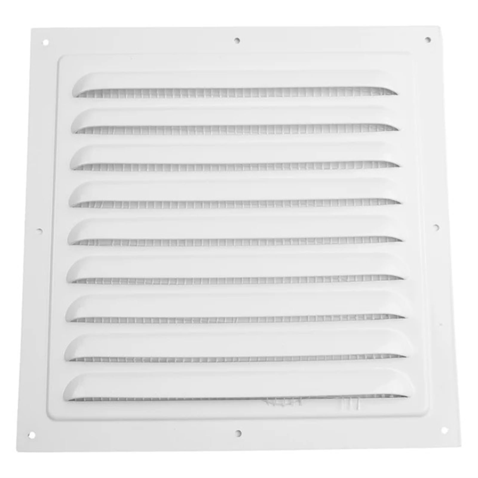Fdbtyjn 200X200mm Vent Cover Vent Cover 150/200/250/300Mm Aluminum Louver Vent Grille Cover Square Vent Screen Cover Ventilation Grille Vents For Home Office(200X200mm)
