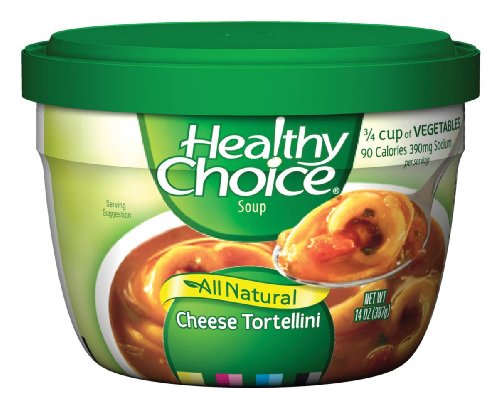 Healthy Choice All Natural Cheese Tortellini, 14-Ounce Containers (Pack of 6)