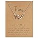 Produktbild DDDDMMMY Halskette,Mode Taurus 12 Sternbilder Halsketten Frauen Silber Kristall Halsketten Halskette Anhänger Schmuck Beste Freundin Geschenke
