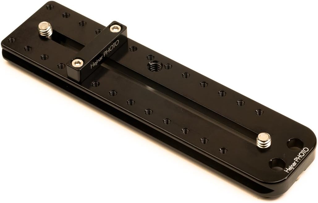 Arca Type 6.00 Inch Plate with Removable Ridge - Made in U.S.A