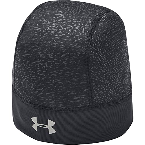 Bonnet Run UA Storm Under Armour femme noir en taille unique OSFA