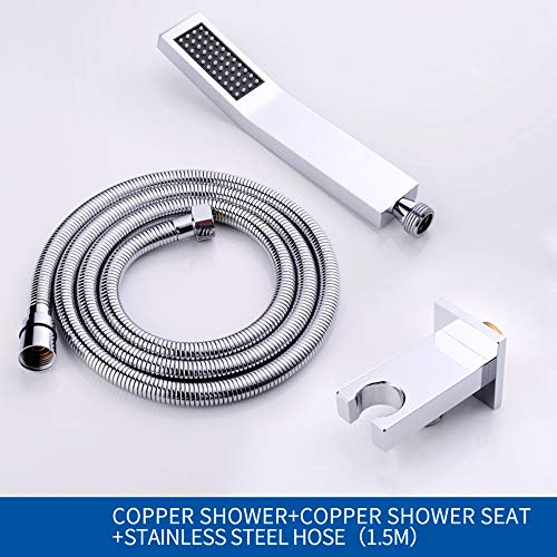 Showerkit de ducha cuadrada montado en pared para baños modernos 3