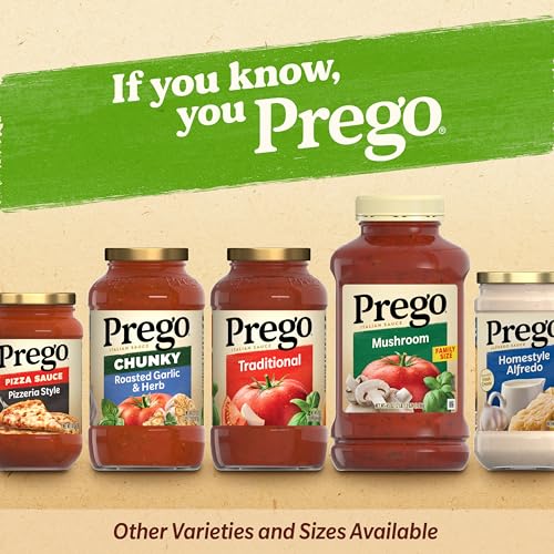 Image of Prego Chunky Tomato with Garlic and Onion Pasta Sauce, 45 Oz Jar (Case of 6) (Pack of 2)