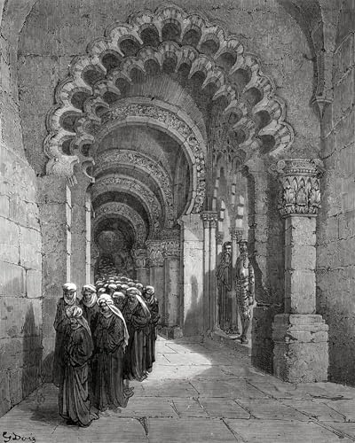 Peinture Pour la Décoration de la Chambre : Toile Gustave Doré DQCJIYIGL 60x90cm