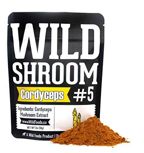 Wild Foods Cordyceps Mushroom Extract Powder 10:1 Cultivated Mycelium, Triple Hot Water Extract Adaptogenic Nootropic Herb (2 Ounce) Wild Foods Cordyceps Mushroom Extract Powder 10:1 Cultivated Mycelium, Triple Hot Water Extract Adaptogenic Nootropic Herb (2 Ounce)
