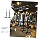 CORHAD Barbell Holding Rack Display Stand Steel Tube Rack Dumbbell Storage Lightweight Prevent Rolling Protect Floor Fitness