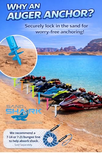 image for SAND SHARK SANDSHARKANCHOR.COM SandShark New Sport Boat Anchor and Jet