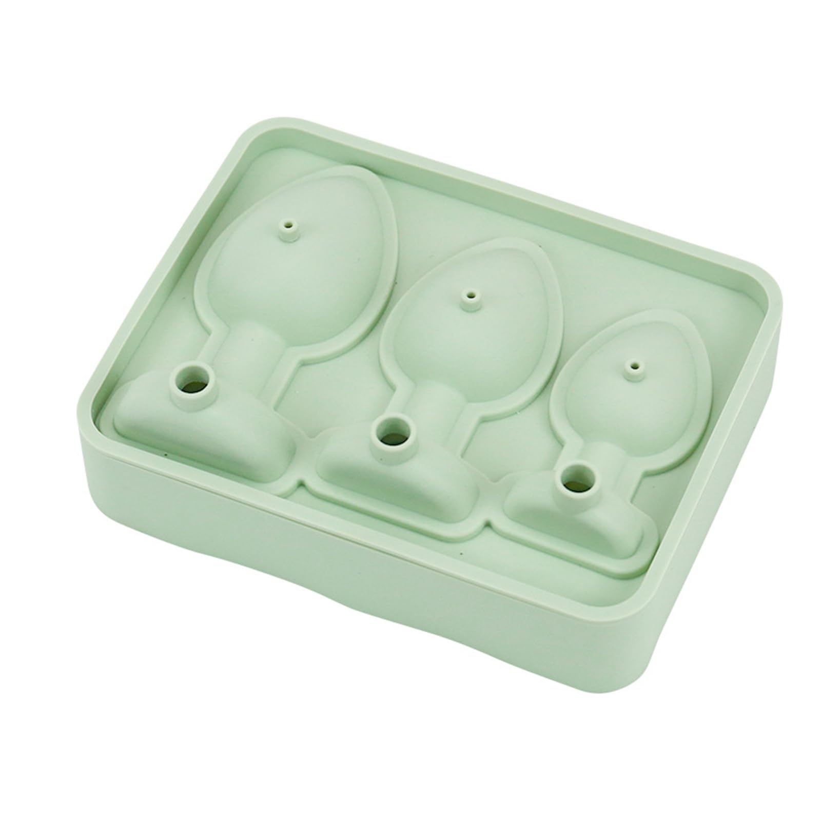 carotoe Sturdy Safe Ice Cubes Trays Unique Designs Funny Shape Ice Trays for Home Pubs Family Gatherings Funny Shape Cubes Tray
