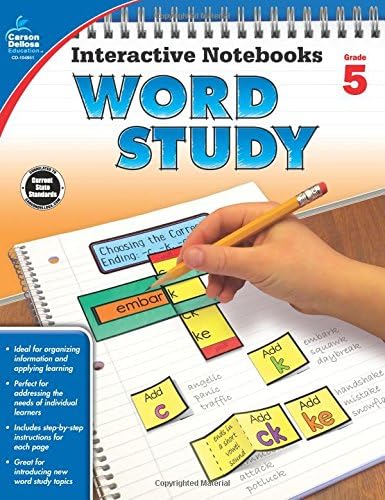 Interactive Notebooks: Word Study Grade 5