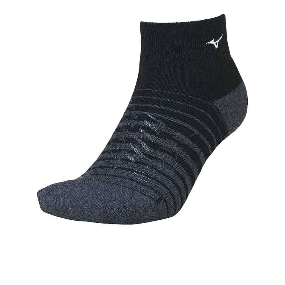 Mizuno Sonic Short Socks Shorts, Unisex Adult, unisex_adult, Shorts, K2GX0111, Black, L
