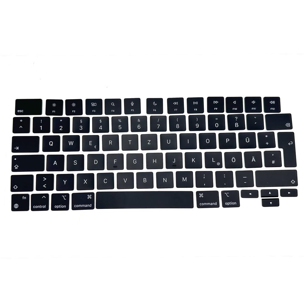 Tasti di ricambio tastiera tedesca QWERTZ MacBook Pro A2442 A2779 A2992