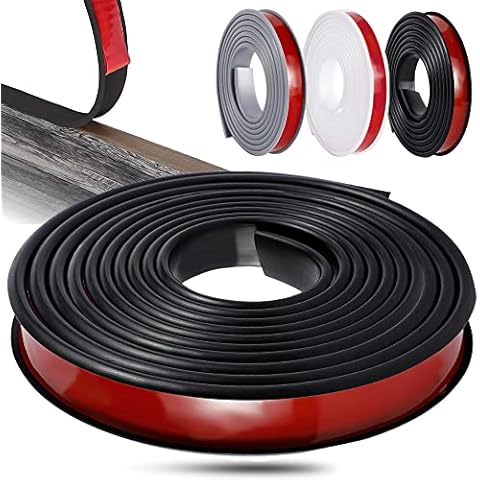 U-Shape Self Adhesive Veneer Edge Banding,5M*20mm Self-Locking Flexible PVC Stick Veneer Edgeband Peel Trim Collapsible Edge Guards for Table Cabinet Furniture Restoration Cover