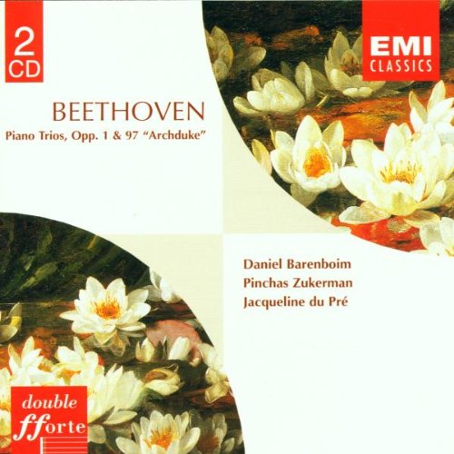 Double Fforte: Piano Trios 1 & 97 [Audio CD] Beethoven; Barenboim; Zukerman and Du Pre