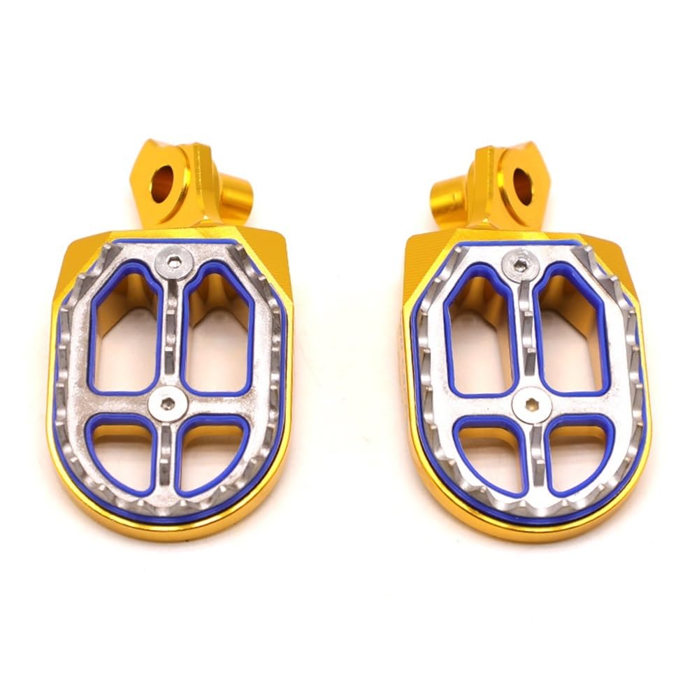 Pédales de moto Suzuki RMZ450 repose-pieds tout-terrain en aluminium et acier