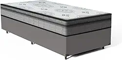 Cama Box com Colchão Espuma D33 Pillow In - Anjos Ortosleep (Solteiro 78)