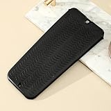 Heat Resistant Tool for Hair Tools – Silicone Heat Mat & Holder for Curling Iron (Black)
