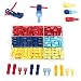 240 PCS T-Tap Wire Connectors,Wrightus Electrical Terminals Assortment - Heavy Duty Insulated Quick Wire Splice Taps and Insulated Male Quick Disconnect Kit