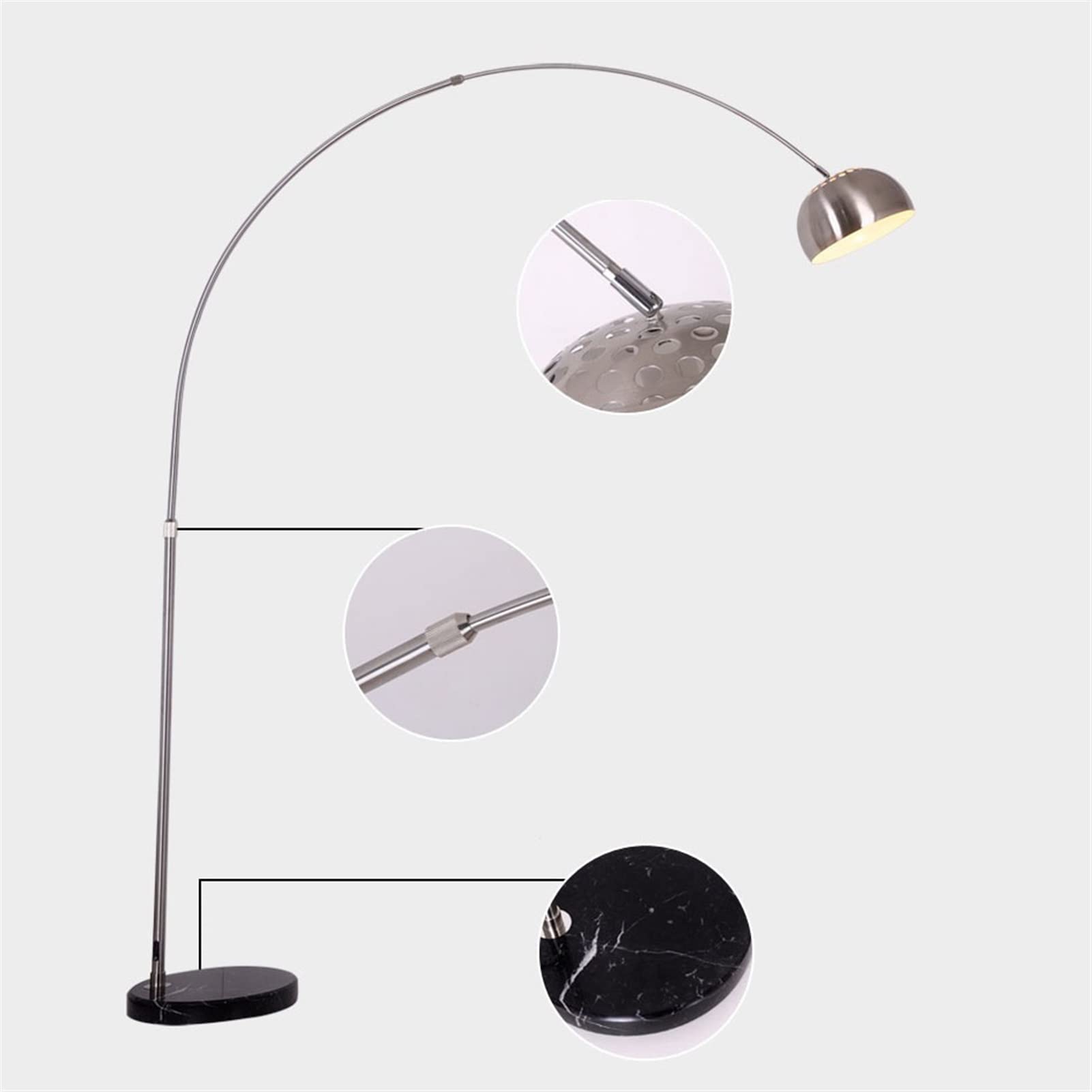 CCXXYGWJ Lampada da a LED Regolabile - Lampada da a Collo di Cigno per la Lettura, Soggiorno, Camera da Letto, Ufficio e Pianoforte - Soluzione di Illuminazione da Lavoro XL