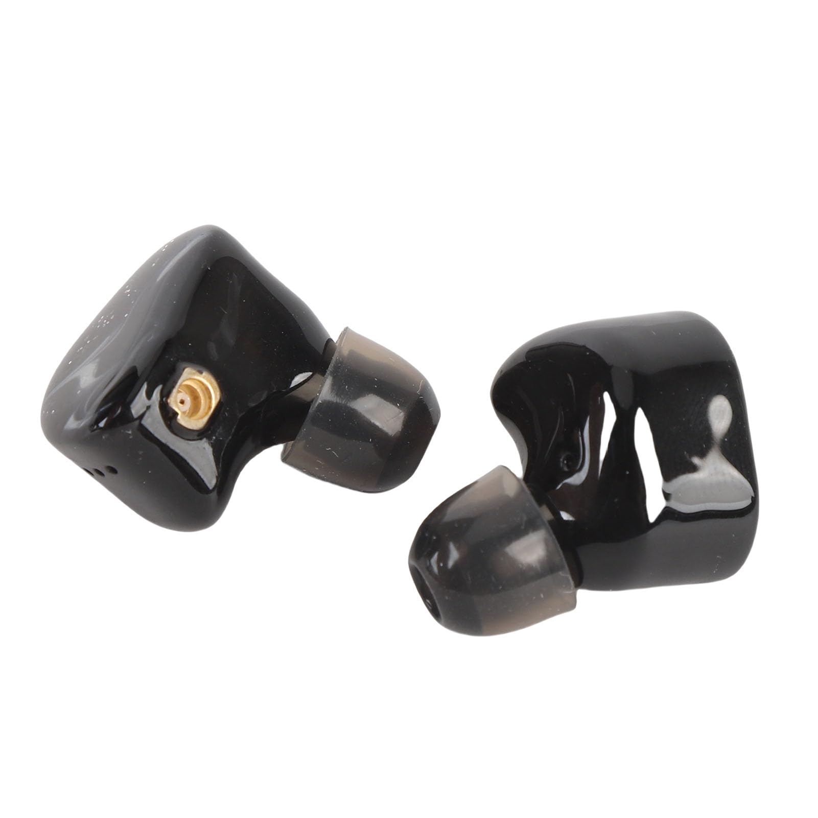 Przewodowe Słuchawki Stereo HiFi IEM z redukcją Szumów Profesjonalne Słuchawki Douszne Izolujące Dźwięk do Studia Scenicznego, Odłączany Kabel OFC Premium Design dla Muzyków Audiofilów
