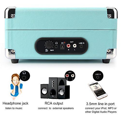 1byone portable turntable