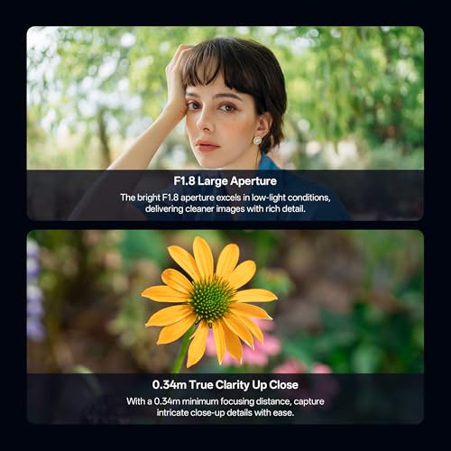 Image of VILTROX AF 35mm F1.8 II EVO APO FE Lens for Sony E-Mount, 35mm f /1.8 Large Aperture STM Autofocus Full Frame Prime Lens for Sony a7IV a7CII a7RV a7S III ZV-E10 II ZV-E10 a6700 a6400 a7iii a9 ZVE1 A1