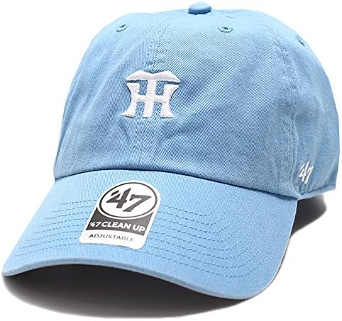 Amazon Co Jp フォーティセブン 帽子 47 キャップ 阪神タイガース 公式 グッズ 47brand Bsrnr04gws Co 水色 ファッション