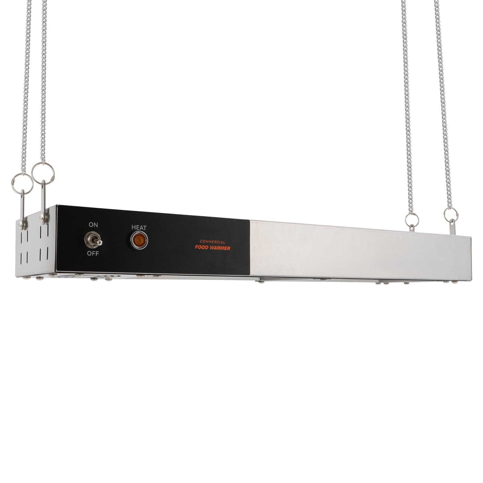 Lampada di calore per alimenti, 750 W, commerciale, lampada a buffet Server sospesa, regolabile in altezza per buffet e cucina sala da pranzo