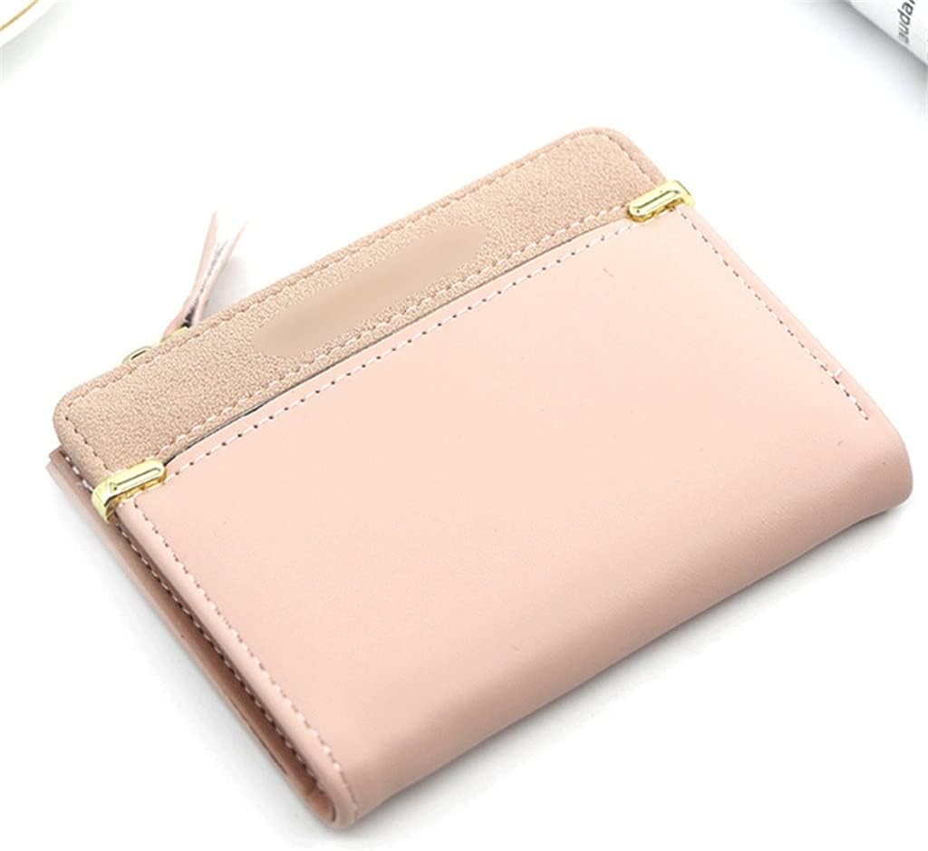HBJWOV Women's Wallets Short Female Money Purse Purses Card Holder Small Ladies Wallet Hasp Mini Clutch(D)