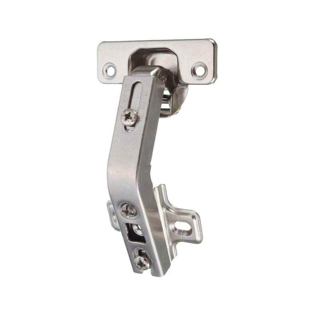 Charnière de porte pliante à 2 trous pour placard de cuisine et salle de bain
