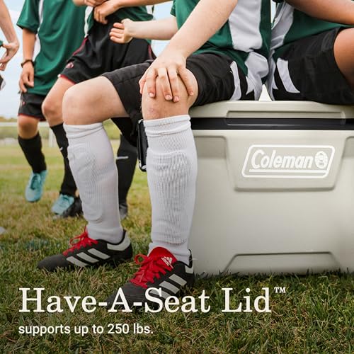Image of Coleman Classic Series Insulated Portable Cooler, Leak-Resistant Outdoor Hard Cooler Keeps Ice up to 5 Days, 52 /70 /120 /150 Quart