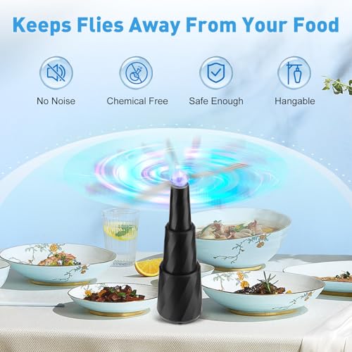 Ventilateurs de table portables repoussent les insectes volants en intérieur