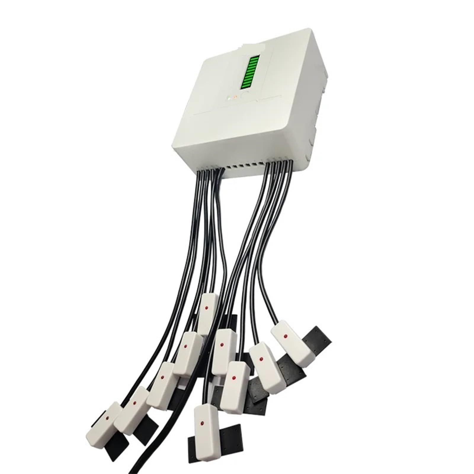 Controlador automático de tratamiento agua inteligente con sensor detección nivel múltiples puntos y pantalla en tiempo real Tanque industrial(CY10-Y26-5P)