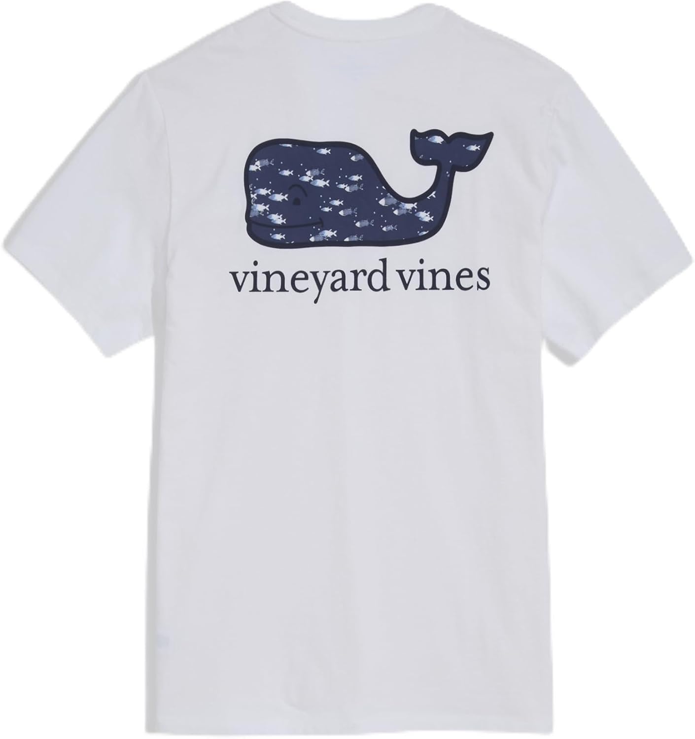 Vineyard Vines Men's Gone Fishing Whale Fill Short-Sleeve Pocket Tee
