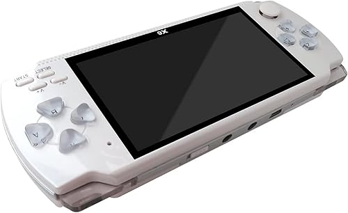 Miniatura 5 de Nueva consola de juegos portátil de 128 bits X6, consola de juegos retro portátil de 4.3 pulgadas 8G 10.000 juegos integrados, consola de juegos