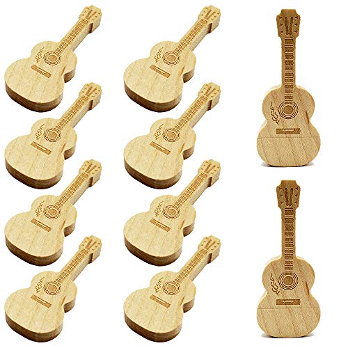 Clé USB 3.0 32 Go guitare flash drive mémoire externe Noël lot de 10 A Plus+