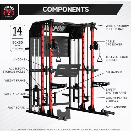 EVOLPOW M2B Smith Machine Safety Features