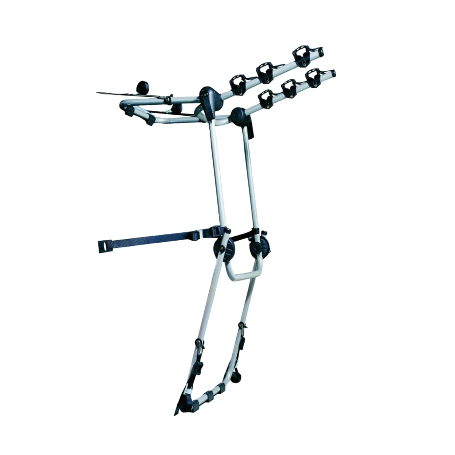Mont Blanc Porte-vélos sur Hayon Rear Trail Hatch H - 3 Vélos | Porte-vélos sur hayon, 3 vélos, charge 45 kg. Coussins caoutchouc anti-rayures, sangles incluses, sans attelage.