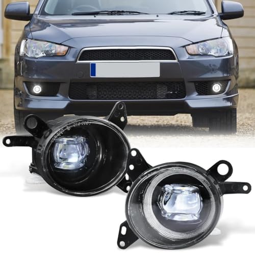 Antibrouillard 12V LED White pour Mitsubishi Lancer EX 2008-2013