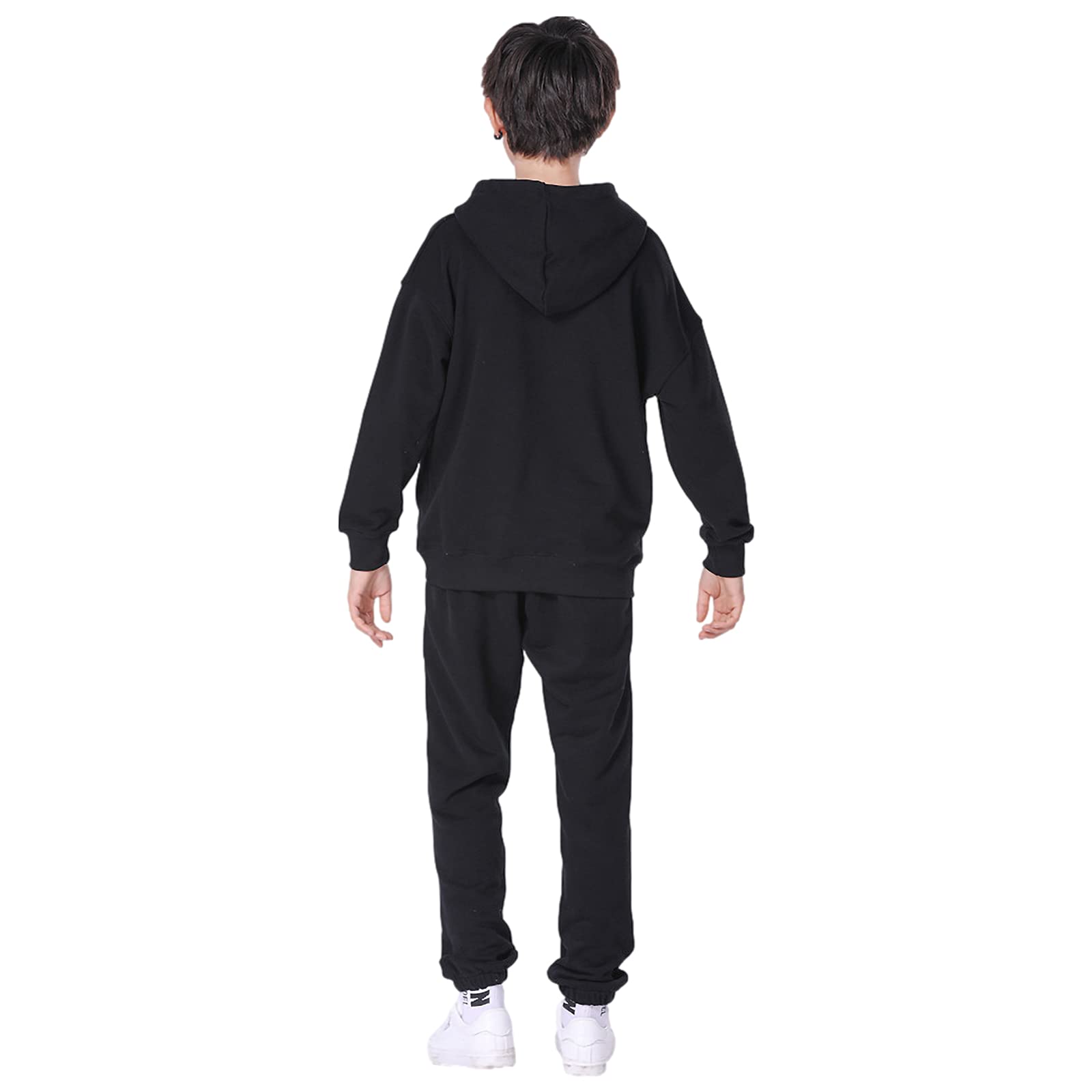 amropi Enfants Garçon Survêtement Ensemble Pantalon et Haut Sweat à Capuche Vêtements Set pour 3-12 Ans