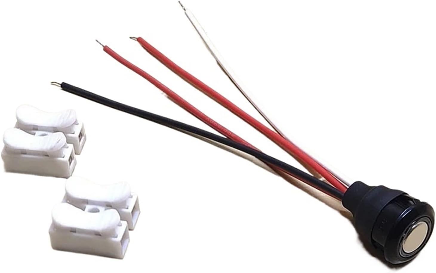 1pcs DC12V 24V Mini Smart Sensor Switch Touch Dimmable Closet Corridor LED Strip Light Switch Sensor Touch(18T Sliver Wire)