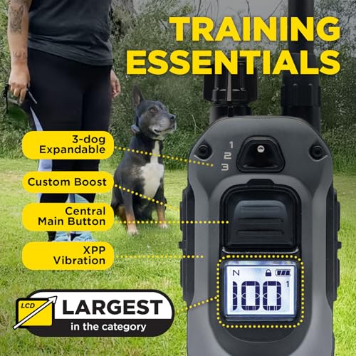 Image of Dogtra 280X E-Collar with Remote [New Edition] 10 lbs+, 1 /2 Mile Range, LED Light, 100 Levels of Precise Control for Stubborn Dogs, Waterproof, Boost for Quick Recall, Vibration, Safety Lock & Tone