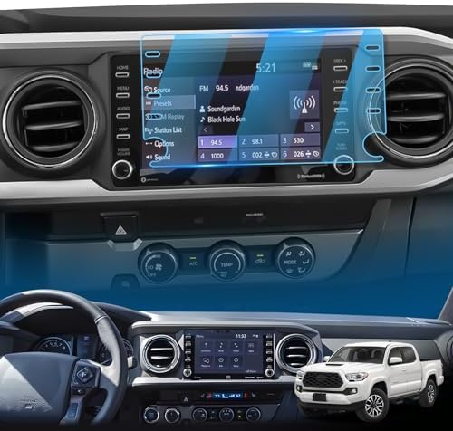 CDEFG Anti-Glare Screen Protector For 2024-2025 Toyota Tacoma 14-Inch Touchscreen