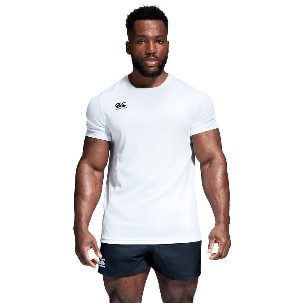 Canterbury Club Dry Short Sleeve T-Shirt M White