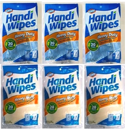 Handi Wipes Heavy Duty 3Ct 6-Pack